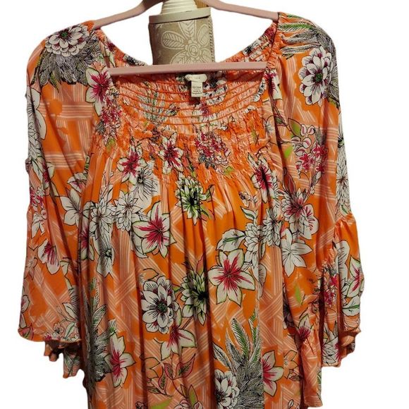 EST. 1946 Casual Floral Print Top Women's Size 18/20W - Picture 2 of 7
